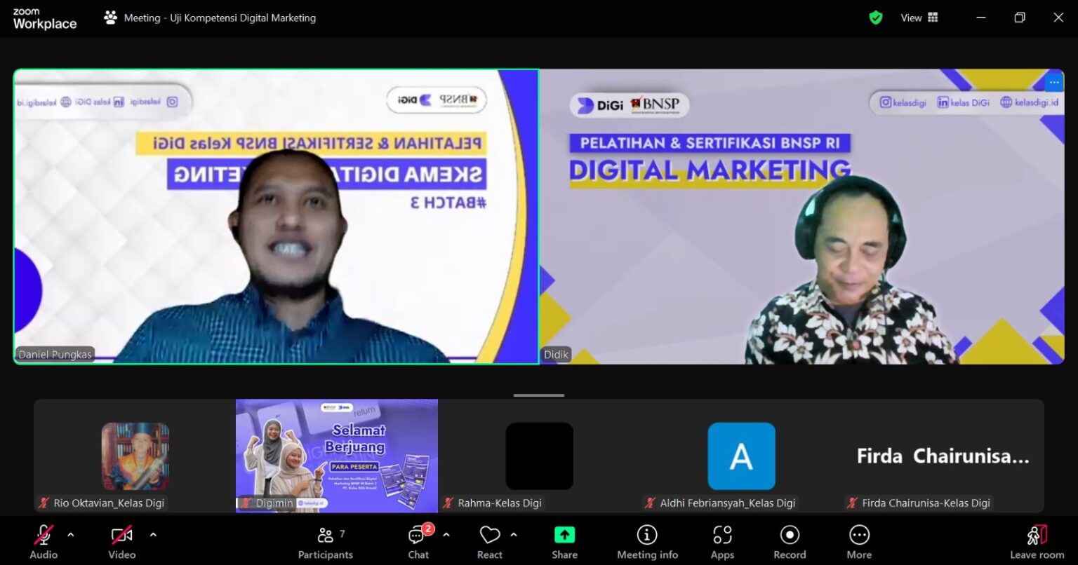 Uji Kompetensi Digital Marketing Batch #3
